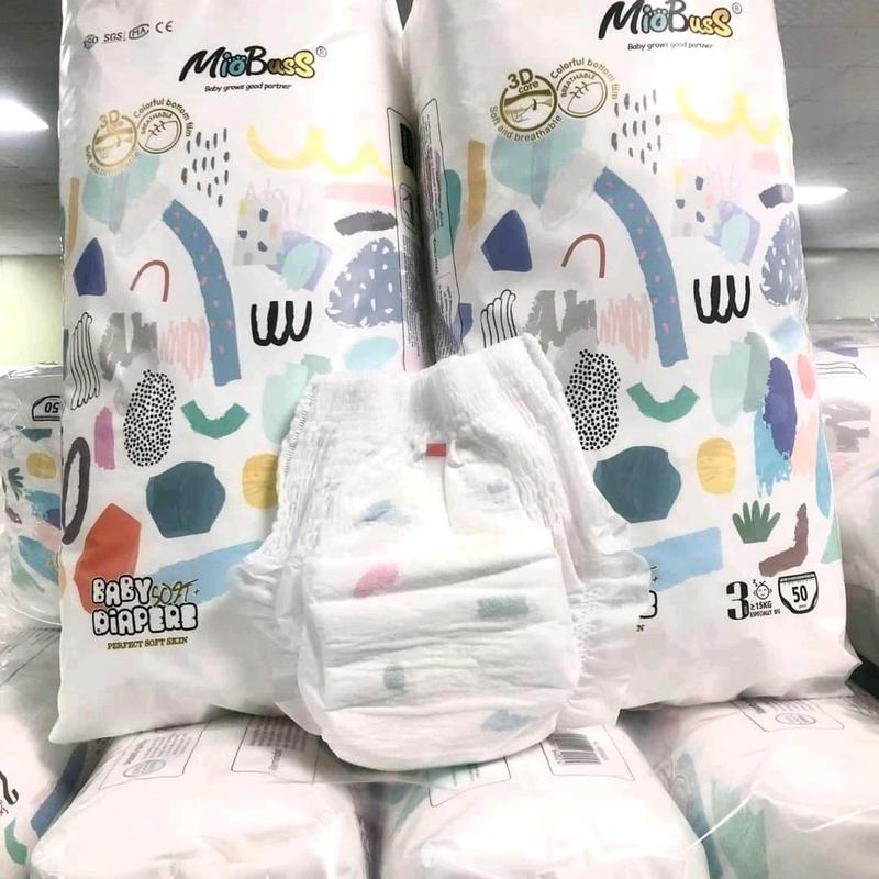 tã bỉm Miobuss combo 100 miếng Trẻ sơ sinh cho bé