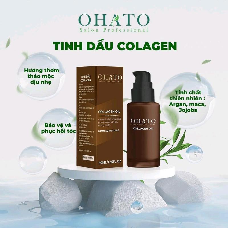Tinh dầu dưỡng tóc colagen