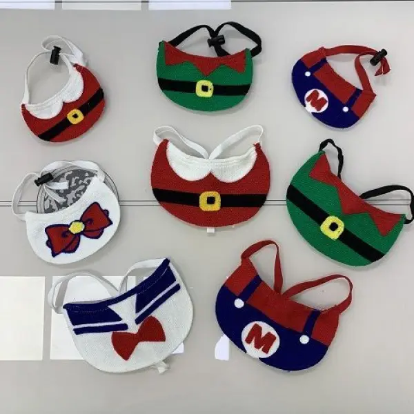 Pet saliva towel Pet Products Pet Bib Drool Scarf Pet Scarf Kitten Scarf Leher Kucing Pet Collar Dog Cat Tie Bib