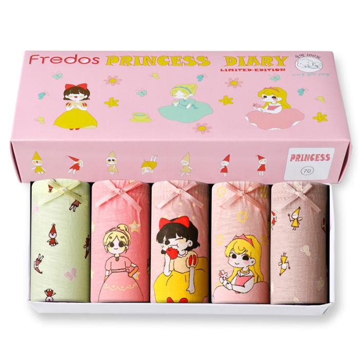 Quần Dài Lót Bé Gái, Chất Liệu Cotton Mềm Mại Và Thoáng Khí, In Hình Hoạt Hình, Đóng Hộp, Thích Hợp Cho Trẻ Em, Quần Dài, Quần Đùi, Không Kẹp PP, 7-37kg, Hàng Mới Về 6