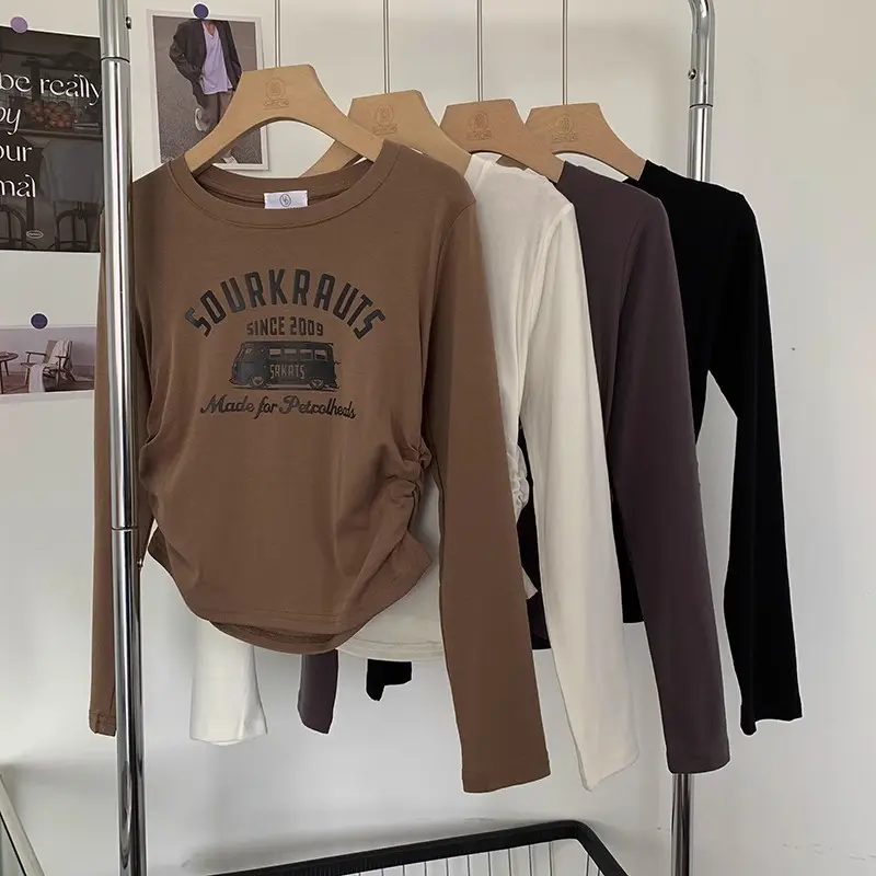 Women's short and long sleeve T-shirt, Slim and slimming top, Chic and trendy, new spring and fall collection Lingerie Comfort Streetwear