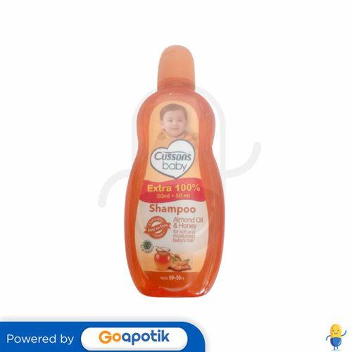 Gambar CUSSONS BABY SHAMPOO ALMOND OIL & HONEY 50+50 ML BOTOL dari Apotek Nurani by GoApotik Kota Tegal Tokopedia