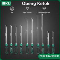 Gambar ISKU Obeng Ketok Set Plus Minus Obeng Magnet Ketok Go Thru Screwdriver - 2Pcs 6.3*150mm dari PERKAKASKU.ID TOKOPEDIA Kota Administrasi Jakarta Utara 1 Tokopedia
