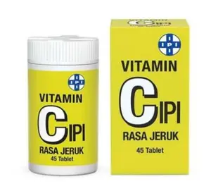 VITAMIN C IPI RASA JERUK ISI 45 TABLET Dewasa