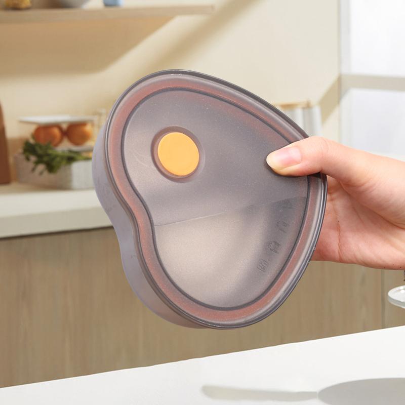 Product Introduction of Heart Shape Stainless Steel Crisper with Lid Bento Box Food Fresh-keeping Boxes Leak-Proof Preserving Containers 15