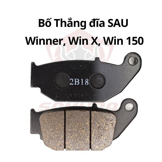  Má phanh đĩa  bố thắng  sau cho xe WINNER WINNER X 150 Hàng cao cấp loại 1. 