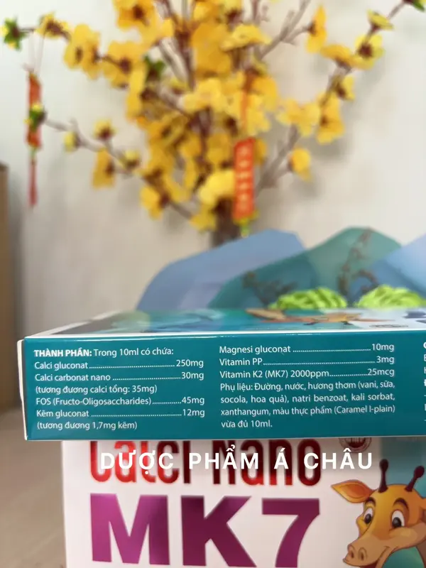 ỐNG CANXI CALCI NANO MK7 DÀNH CHO NGƯỜI LỚN VÀ TRẺ NHỎ- HỖ TRỢ GIÚP XƯƠNG VÀ RĂNG CHẮC KHỎE,GIÚP PHÁT TRIỂN CHIỀU CAO,.. 6