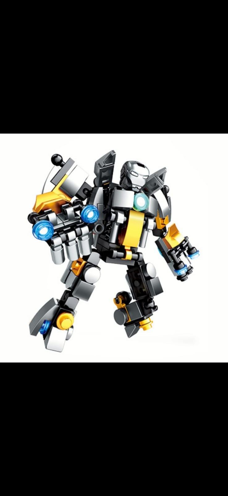 Product Introduction of Mainan anak action figure Avengers Ironman War Machine Brick Avengers Ironman Toy 2