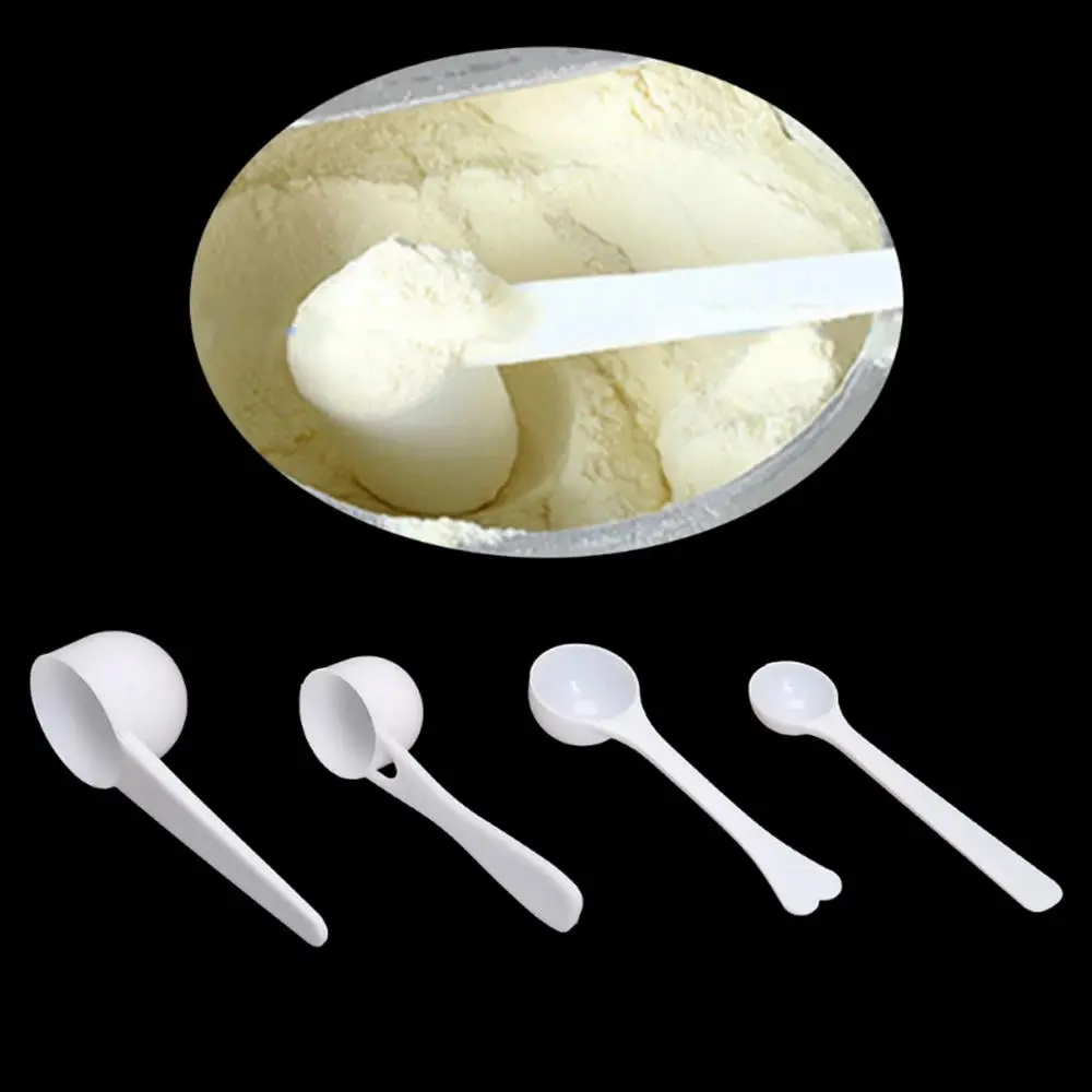 For Child /Coffee/Protein Multifunctional Home Kitchen Accessories 1/3/5/10g Plastic Measuring Spoons Scoop