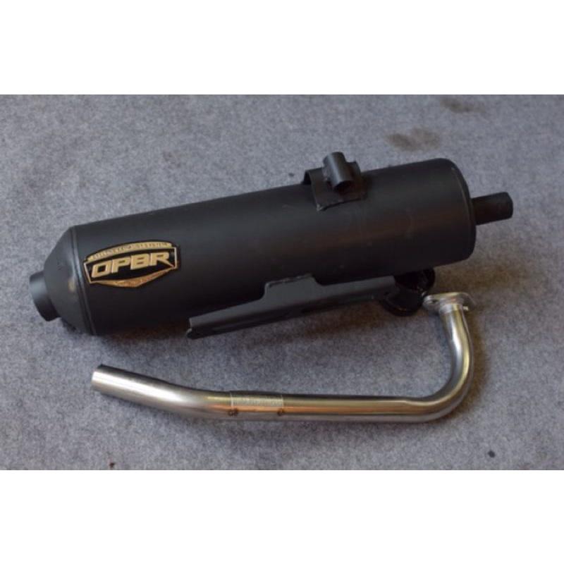 Pô Orbr gắn cho xe Vario Vision Click Airblade Luvias Nouvo kèm cổ pô inox + tiêu pô