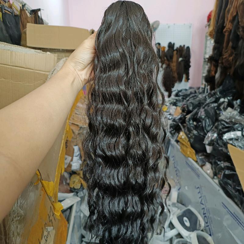 Tóc giả ngoặm đui ngựa xù đũa 65cm mẫu mới Hot trend nagi 7