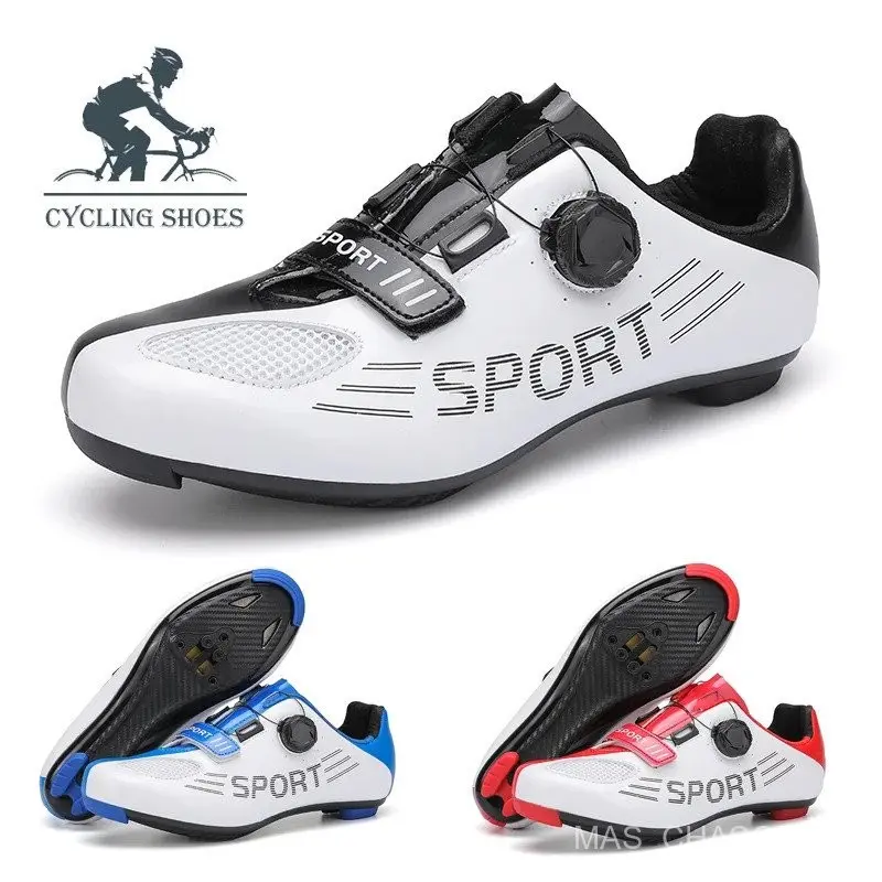New upgraded version road bike shoes lovers outdoor cycling shoes breathable waterproof wear-resistant sports shoes