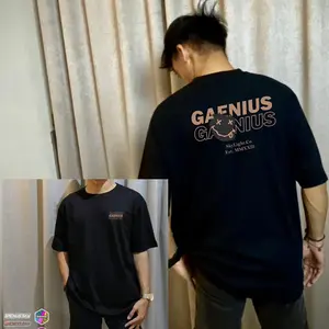 Kaos Distro GAENIUS original Best quality Cotton 24s [ WK01 ] kaos pria kaos distro baju pria baju distro limited edition