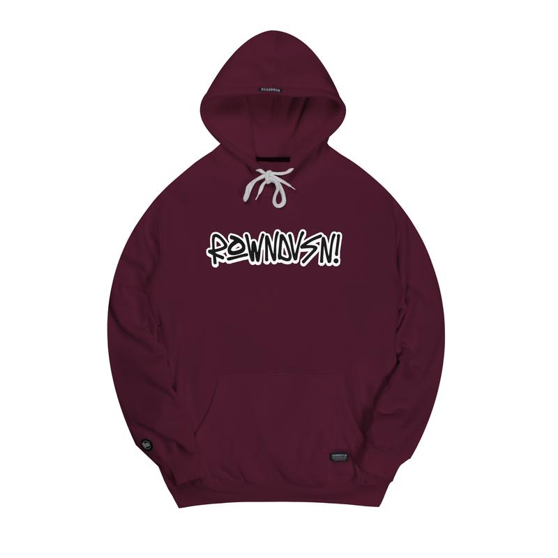 Rown Division Storage Hoodie (DS) Cortez Burgundy Fleece Panjang 0