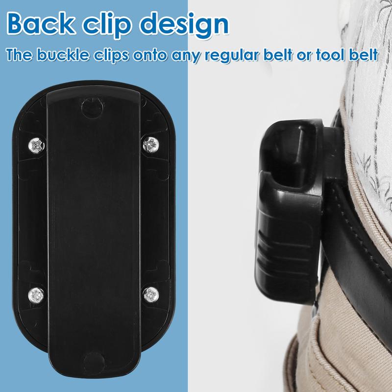 Tool Holster Heavy Duty Hammer Holster Durable Quick Draw Drill Holster Practical Convenient Tool Holder Belt for Drill Flashlight Angle Grinder Mini Chainsaws Drivers V2fB1 3