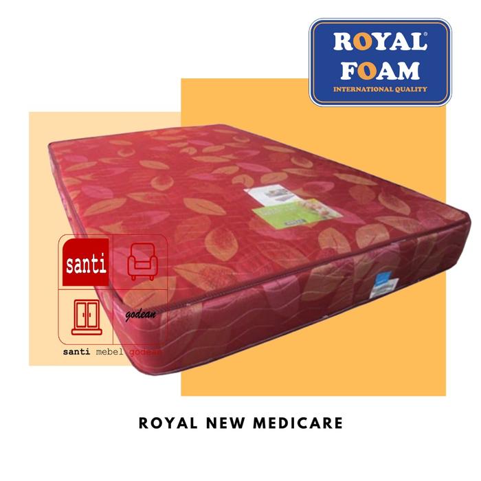 Gambar Kasur Busa Royal new Medicare 160 cm tebal 18cm garansi 15th - kasur saja dari santimebel Kab. Sleman Tokopedia