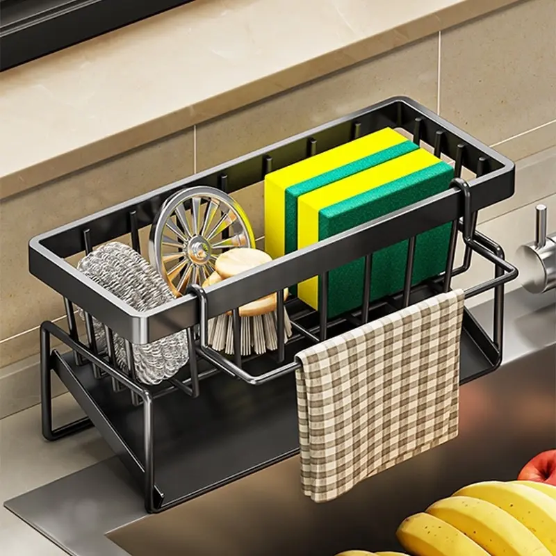 Kệ Để Bồn Rửa Bát Chất Liệu Thép Cacbon Phun Tĩnh Điện Kitchen 0
