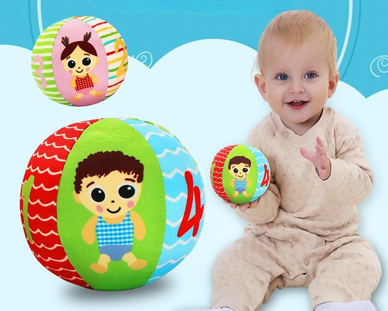 Product Introduction of Animal Cognitive Ball Baby Hand Grasping Ball Education Toy 12
