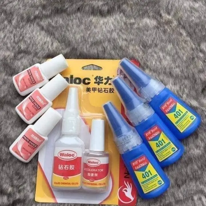 Các Loại Keo Gắn móng , Charm , hoa đá , keo mixbon , 401 , keo Bê tông hồng , bê Tông đen Ad , bút nhả del đính đá , gel đính đá , Gel gắn móng úp. Hàng chính hãng , Dùng gắn móng tay chân nail làm đẹp Nữ Women Làm Nail Làm Nail