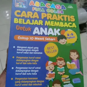 buku abacaga full color ( cara praktis belajar untuk anak )