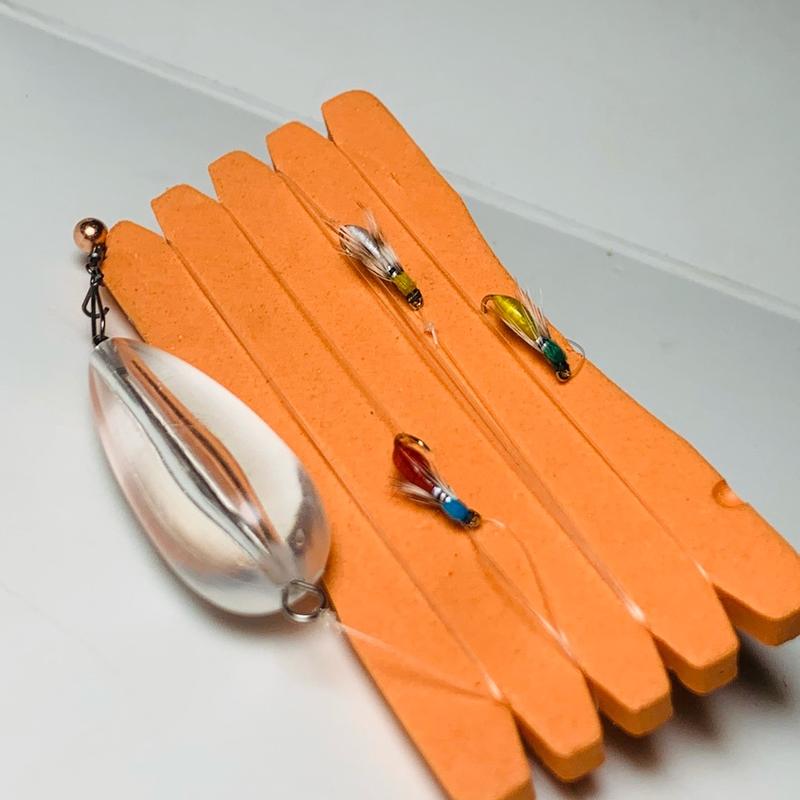 Thẻo bọ câu cá mương lure suối, mồi giả,mồi fly câu lure Thẻo câu cá mương (lure cá sông Suối) 1