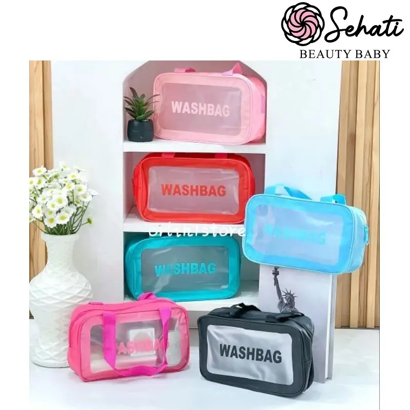 ֍SEHATI֎ Washbag Waterproof Murah Premium