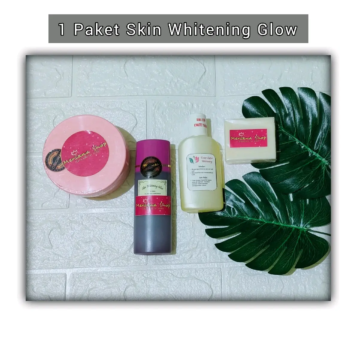 1 Paket Skin Whitening Glow