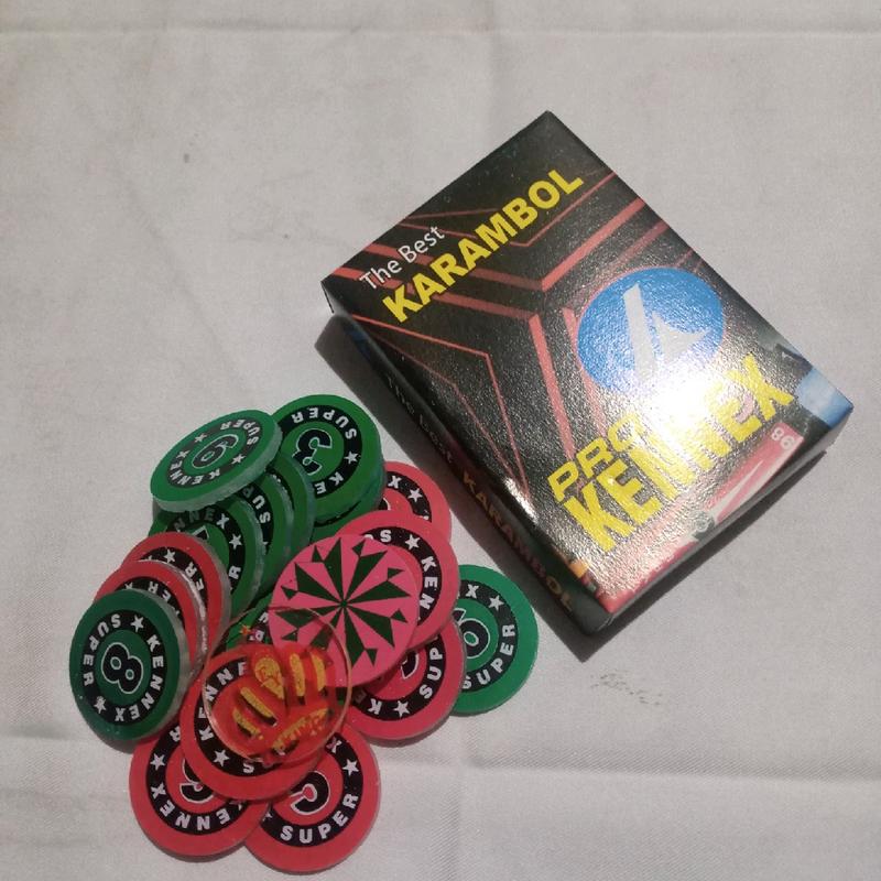 Biji Karambol Kotak Board 0