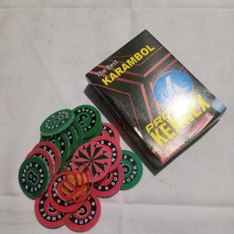 Biji Karambol Kotak Board 0