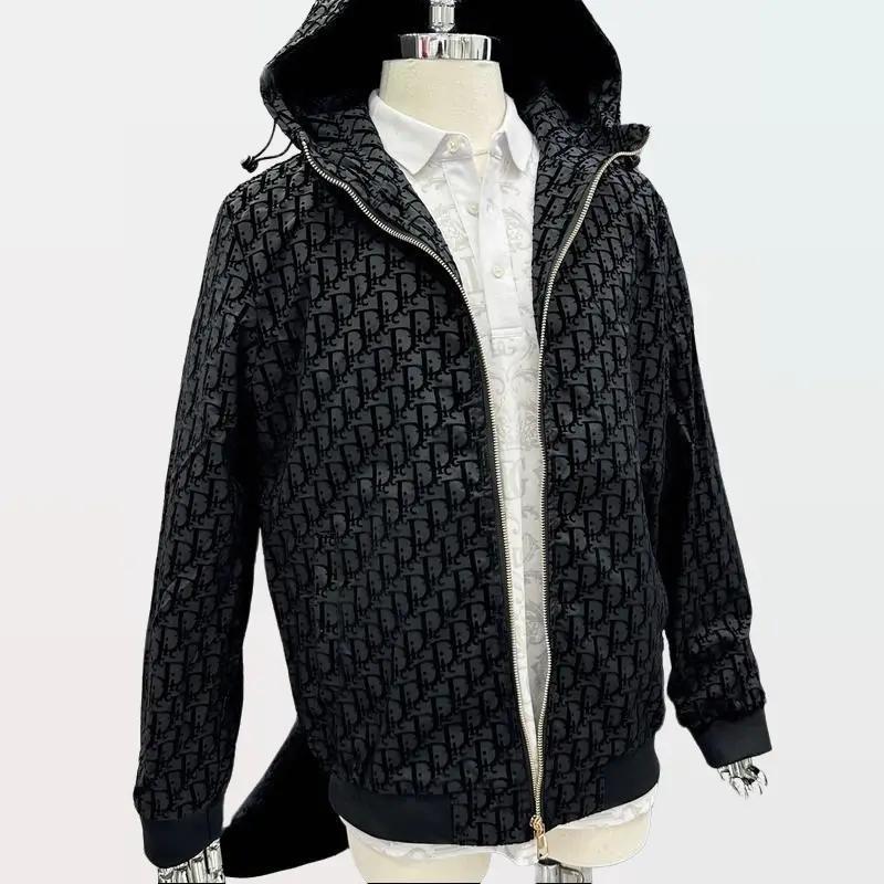 Áo khoác nam cao cấp chất vải thô ép nhung dày dặn ấm áp mẫu mới 2024 Menswear aokhoac nam Jacket