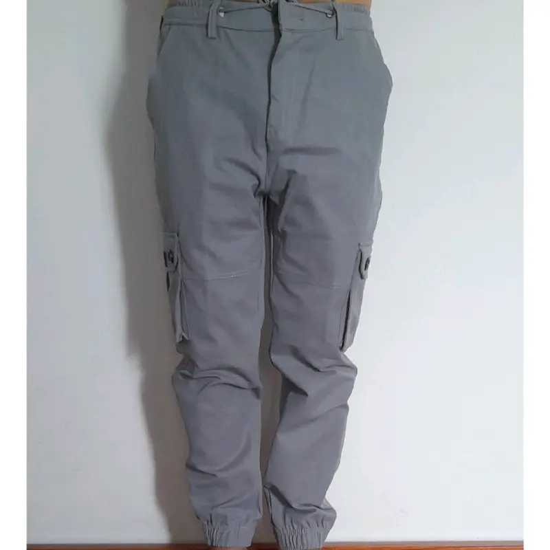 Quần KAKI túi hộp  nam khóa kéo lưng thun Kiểu, Dáng trẻ trung năng động,Menswear Pants 1