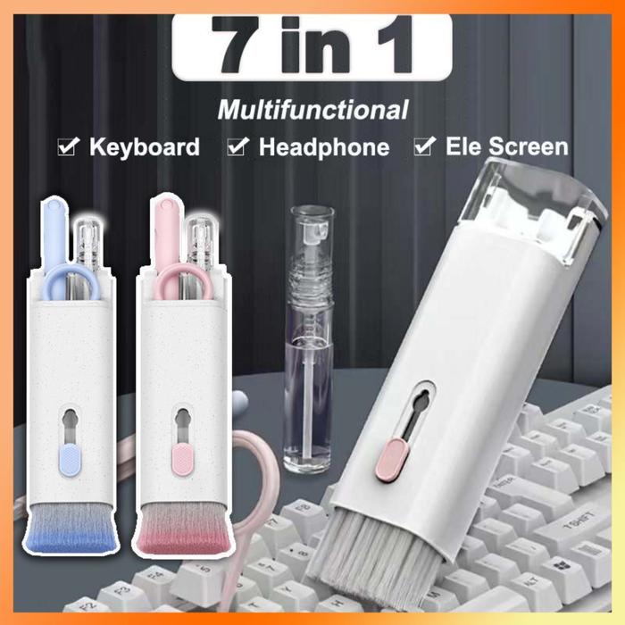 Jual 7 In 1 Set Cleaning Kit Sikat Pembersih Debu Keyboard Laptop ...