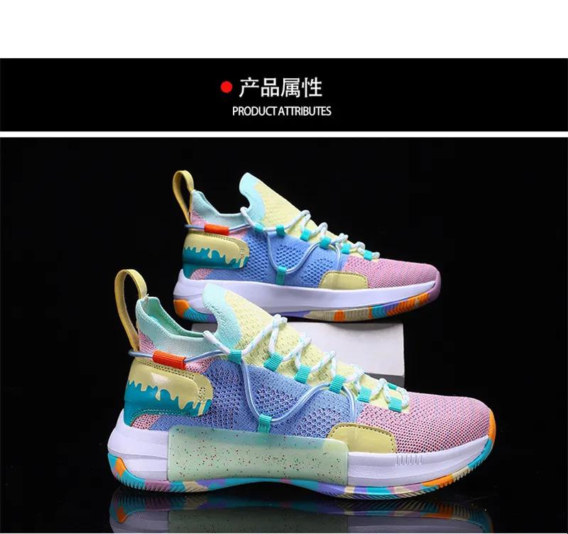 Product Introduction of Basketball shoes for men breathable sports shoes High Tops Women basketball sneakers athletics basket shoes outdoor male sneakers non-slip running shoes size 36-45 24