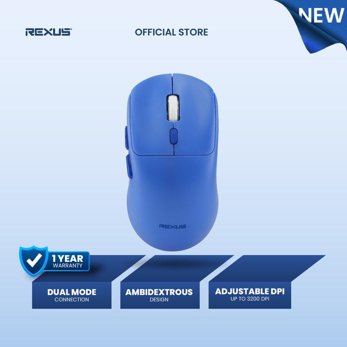 Mouse Rexus R1 Promo Rexus Xierra RX106 Mouse Gaming Wireless Up To 3200 DPI - White ...