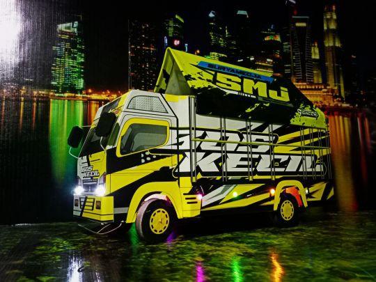 Product Introduction of miniatur truk oleng variasi ampu murah viral Mainan Anak truck 1