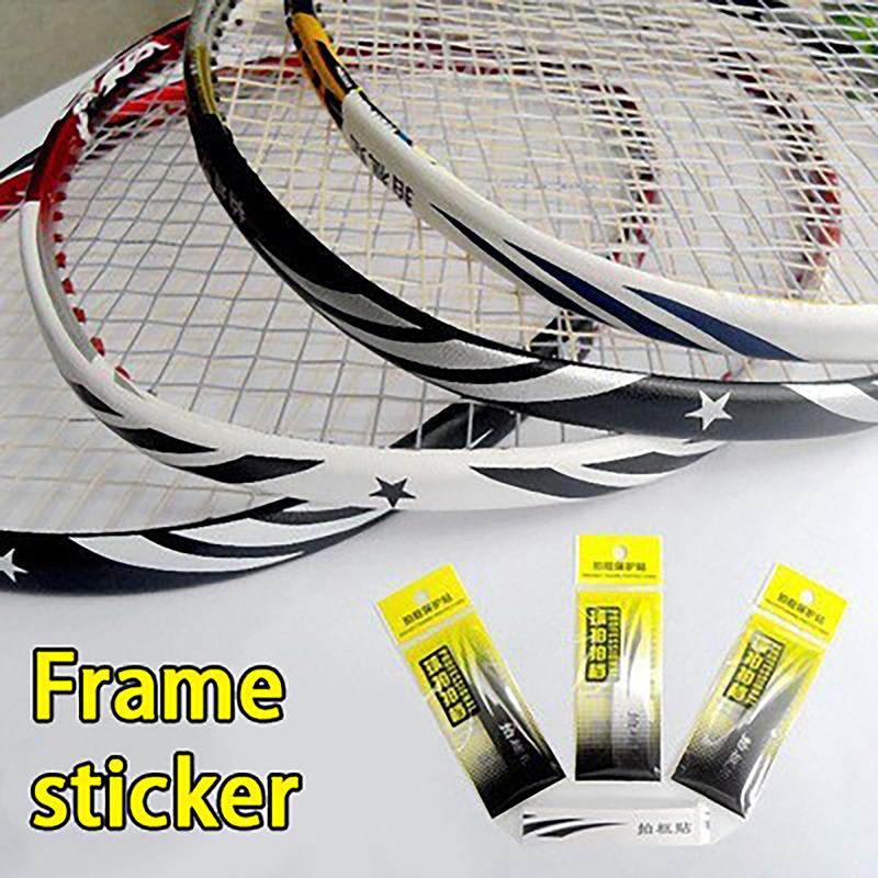 Product Introduction of Badminton Racket Protection Sticker with Full Frame Anti-Collision Strip Racket Head Protection Wire 12