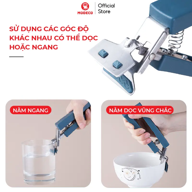 Bộ Dụng Cụ Gắp Bát Đĩa Chống Nóng - Găng Tay Silicon - Miếng Rửa Chén Bát Silicon - 6 Chi Tiết Cực Đa Năng 3