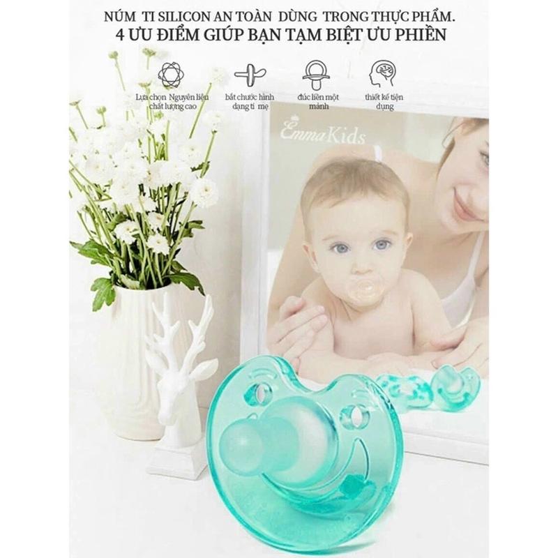 Sét 2 Ty Giả Emma Kids Ngày Và Đêm Tặng Kèm Dây Đeo 2
