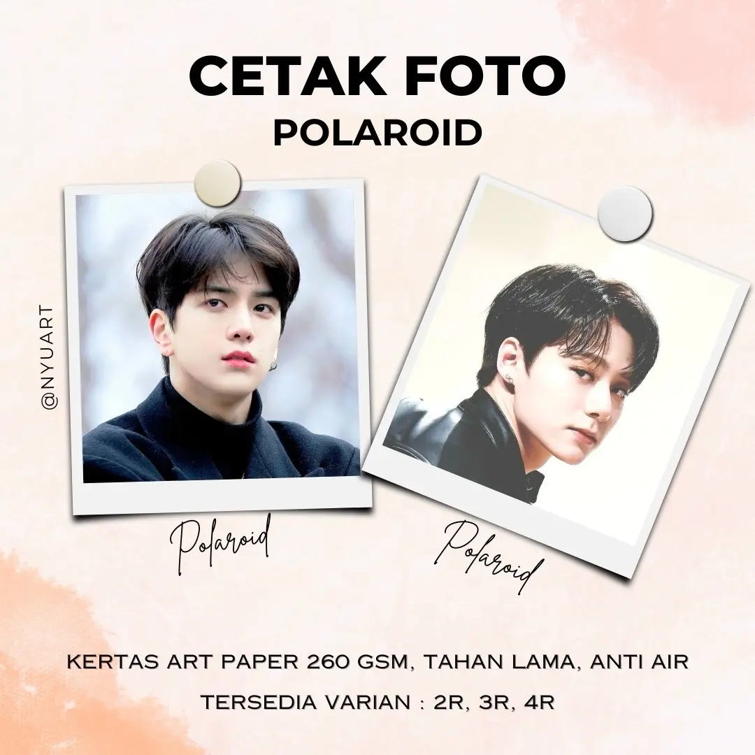 CETAK FOTO POLAROID (30pcs) 2R,3R,4R MURAH KERTAS TEBAL GLOSSY