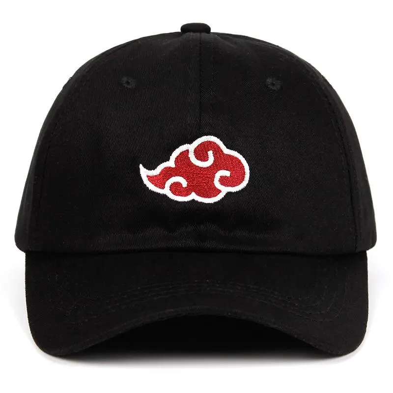High Quality Brand Anime Cartoon Black Snapback Cotton Embroidery  Baseball Cap Men Women Hip Hop Dad   Adults Mesh Hat Trucker Hat  Student Outdoor Street Sun Hat