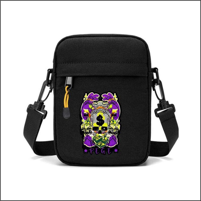 RAGAS PROMO Promo Tas Selempang Bahu Pria Motif Sablon Distro PEGE - PG 8942 Gratis ongkir 5