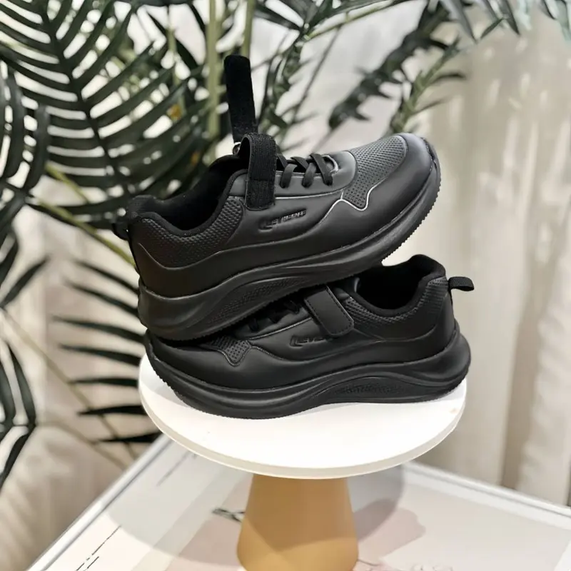 LVR Ricky FREE BOX SIZE 31-36 Sepatu Sneakers Anak Sepatu Sekolah Anak Sepatu Hitam Anak LV0686 4