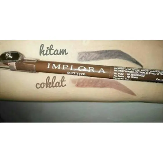 Implora (BPOM) Pensil Alis 2.5 gram ( soft eyebrow pencil ) 6
