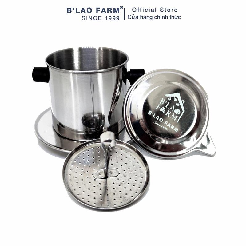  Phin pha cà phê Inox cao cấp B’Lao Farm - Phin inox pha cafe cao cấp C340 