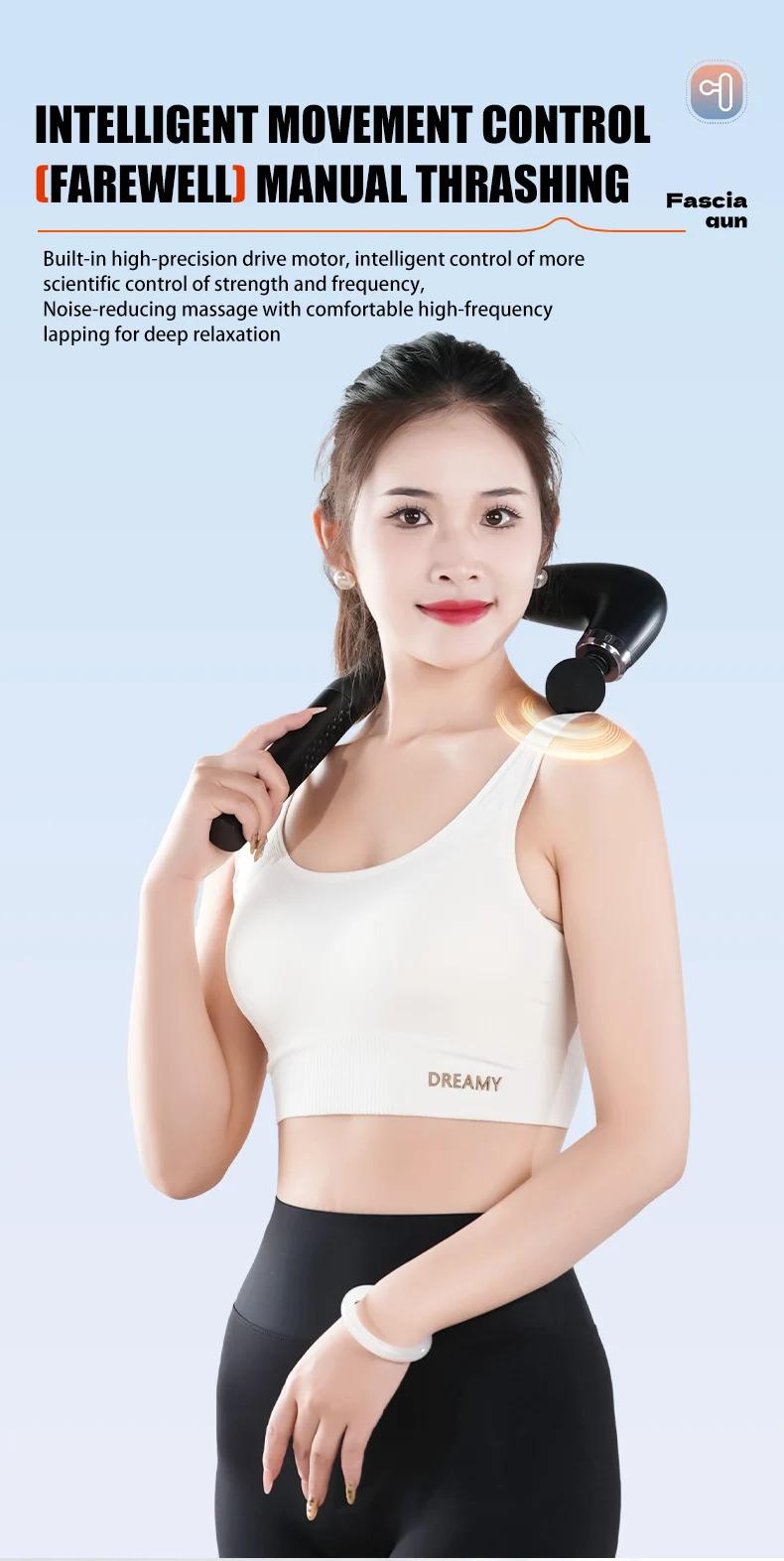 Product Introduction of Electric Fascia Massager Body Relaxation Trigger Point Massage Machine for Fitness Hammer Home Handheld Hammer 15