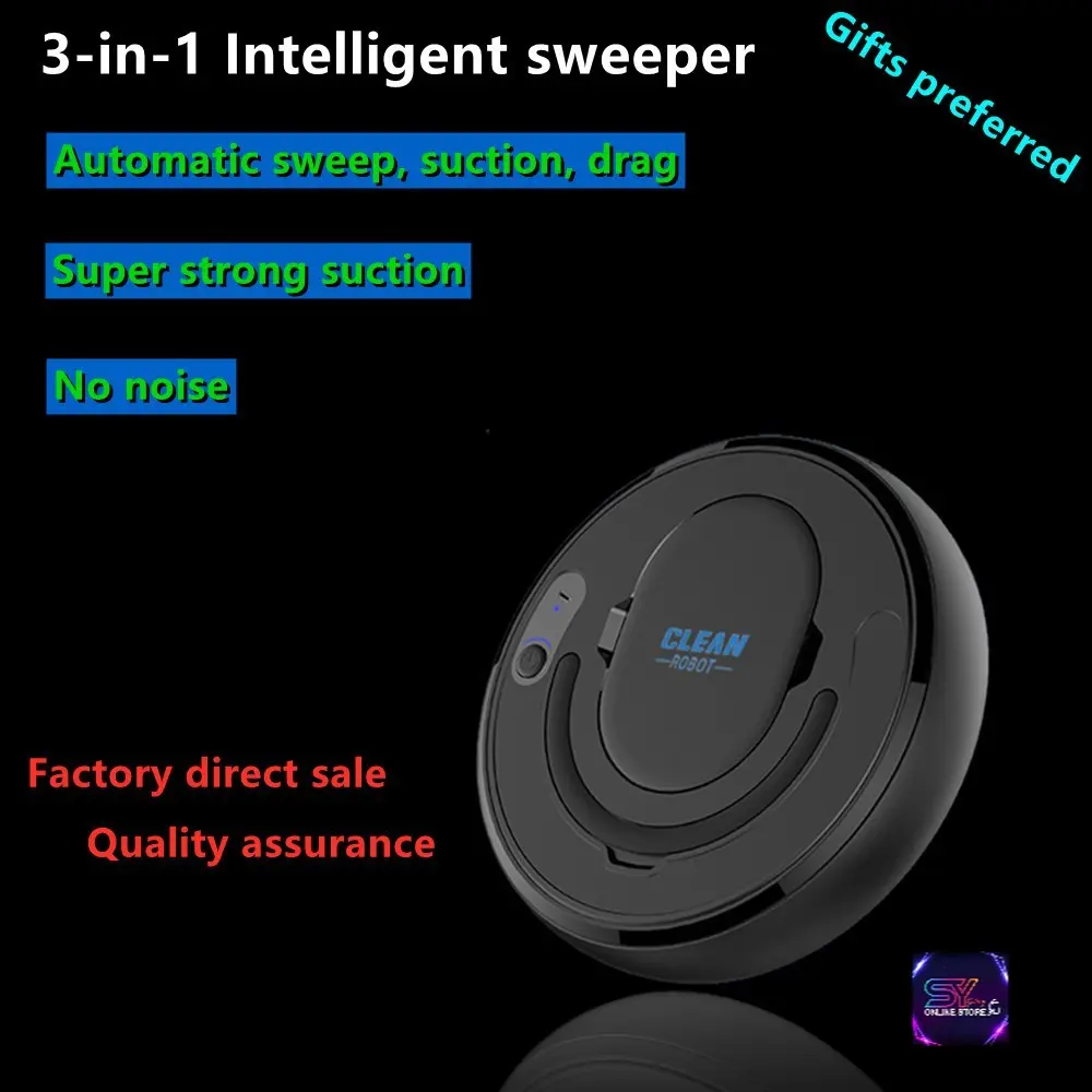 3-in-1 Intelligent Vacuum Cleaner Sweeper Robot Cleaning Robot Floor Cleaning Strong Suction Sweep, suck, mop the 2000PA
