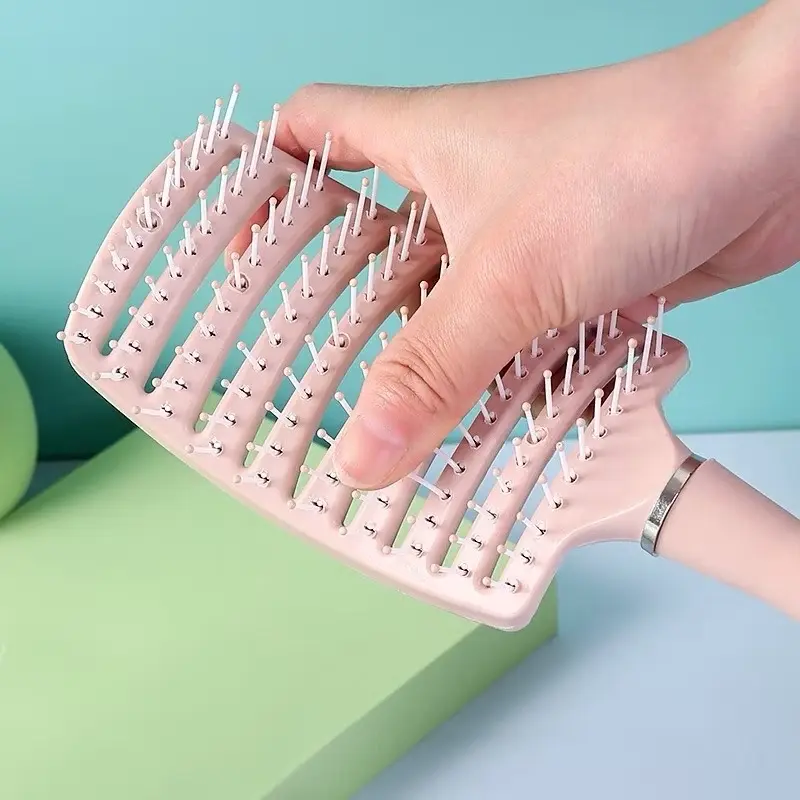 Lược Bán Nguyệt Chải Tóc Gỡ Rối Đa Năng - Lược Chải Làm Tạo Phồng Chân Tó 2