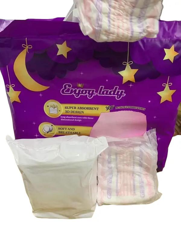 (Che tên sản phẩm) 50 Băng vệ sinh dạng quần Enjjoy Lady bao bì tím có túi riêng size 30 90kg.(bao bì ý ảnh)  bang  vesinh Vietnam Đêm băng  vệ quan  bang bang  vesinhdangquan Tampon băng  vệ  sinh  quần