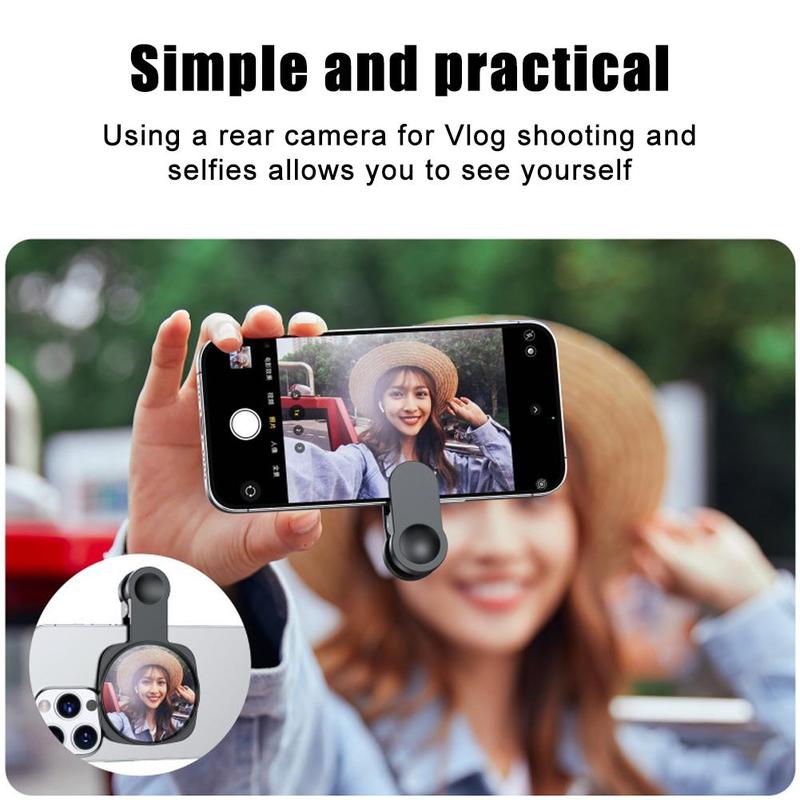 Product Introduction of Gương Chụp Ảnh Tự Sướng Phía Sau Điện Thoại Di Động, Gương Chụp Ảnh Tự Sướng Phản Chiếu HD, Kẹp Và Kích Thước Nhỏ Gọn, R4H7, Dụng Cụ Chụp Ảnh Tự Sướng 27