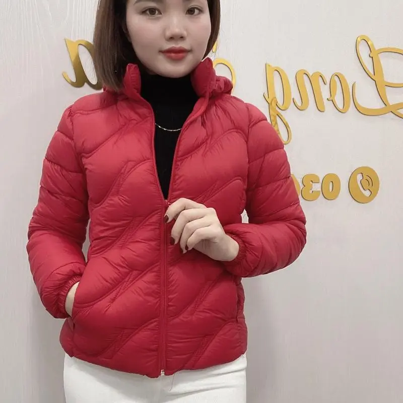 Áo Phao Siêu Nhẹ Nữ Lông Vũ Nhân Tạo Sóng Siêu Nhẹ, Cực Ấm, Thời Trang Hàng Đẹp Loại, XUXU MIU